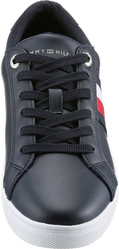 Tommy Hilfiger Plateausneakers CORP WEBBING SNEAKER met strepen opzij