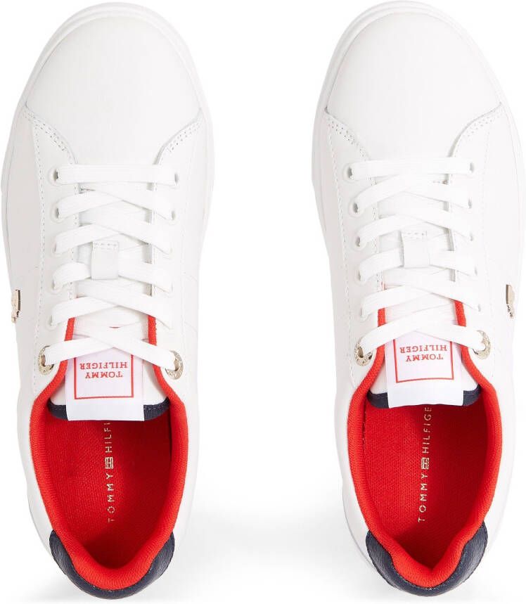 Tommy Hilfiger Beige Verhoogde Sneakers voor Vrouwen White Dames - Foto 5