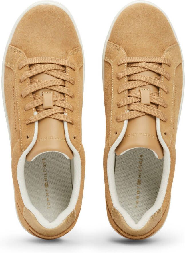 Tommy Hilfiger Sneakers COLOR POP COURT SNEAKER vrijetijdsschoen halve schoen veterschoen met gepolsterde schacht