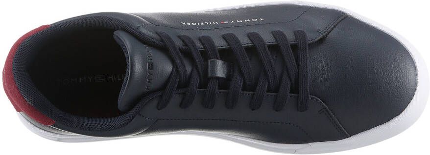 Tommy Hilfiger Plateausneakers TH COURT LEATHER GRAIN ESS