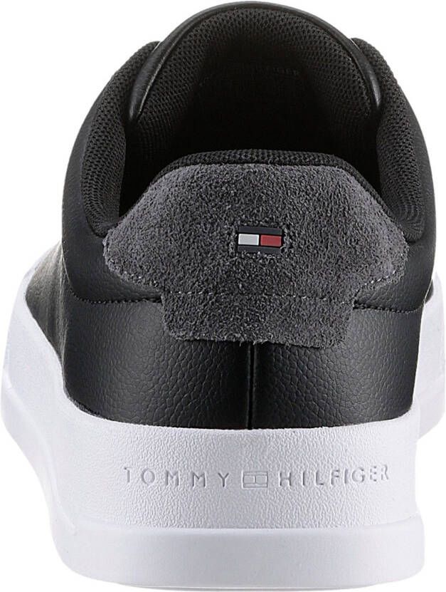 Tommy Hilfiger Plateausneakers TH COURT LEATHER GRAIN ESS