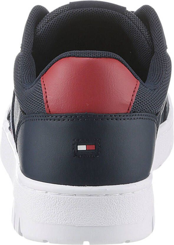 Tommy Hilfiger Plateausneakers TH BASKET CORE LITE vrijetijdsschoen halve schoen veterschoen met gepolsterde schacht