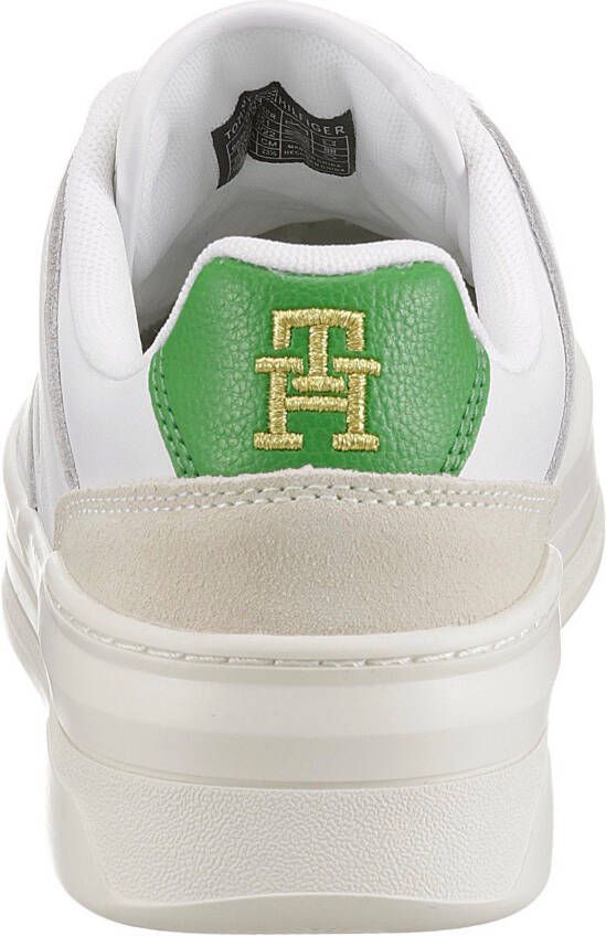 Tommy Hilfiger Plateausneakers LEATHER BASKET SNEAKER