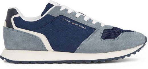 Tommy Hilfiger Plateausneakers NEW RUNNER EVA MIX vrijetijdsschoen lage schoen veterschoen met contrastafwerkingen