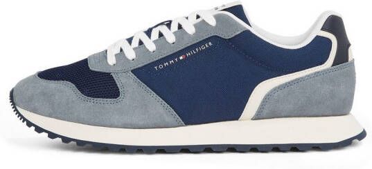 Tommy Hilfiger Plateausneakers NEW RUNNER EVA MIX vrijetijdsschoen lage schoen veterschoen met contrastafwerkingen