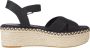 Tommy Hilfiger Sandaaltjes SHINY TOUCHES FLATFORM WEDGE met verstelbare gesp - Thumbnail 8