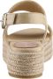 Tommy Hilfiger Beige Mid Wedge Espadrilles Sandal Beige Dames - Thumbnail 15