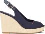 Tommy Hilfiger Sleehaksandaaltjes ICONIC ELENA SLING BACK WEDGE - Thumbnail 5