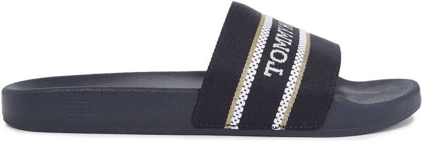 Tommy Hilfiger Slippers HILFIGER POOLSLIDE WITH WEBBING