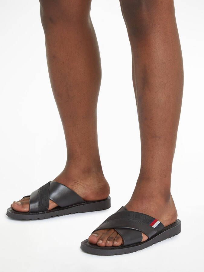 Tommy Hilfiger Slippers CORE HILFIGER LTH CRISS C SANDAL