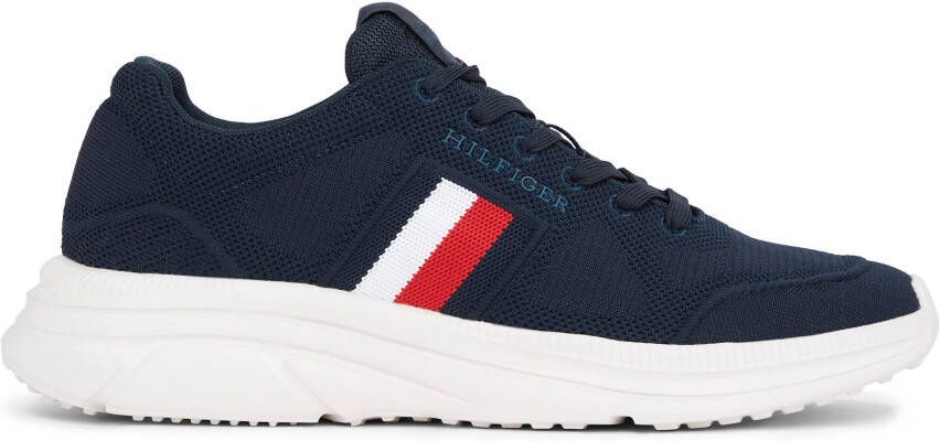 Tommy Hilfiger Sneakers MODERN RUNNER KNIT EVO ESS Vrijetijdsschoenen lage schoen veterschoen in comfortabele vorm