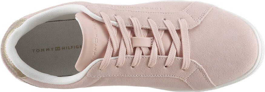 Tommy Hilfiger Sneakers COLOR POP COURT SNEAKER vrijetijdsschoen halve schoen veterschoen met gepolsterde schacht