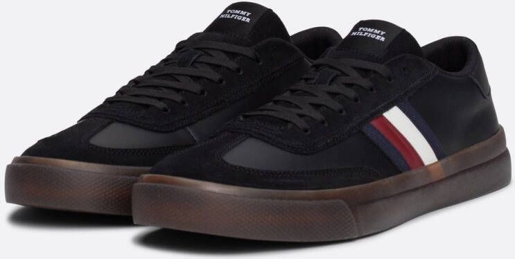 Tommy Hilfiger Sneakers TH CUPSET TERRACE vrijetijdsschoen halfschoen veterschoen met zijstrepen