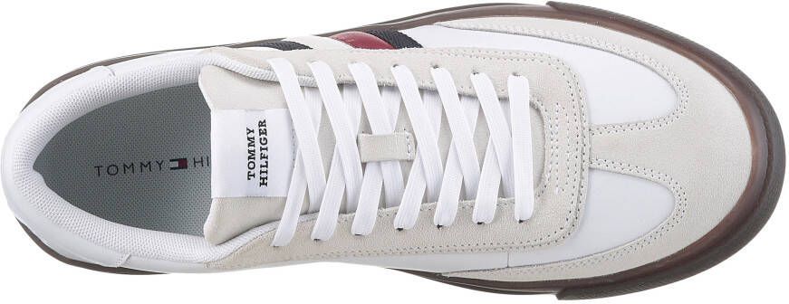 Tommy Hilfiger Sneakers TH CUPSET TERRACE vrijetijdsschoen halfschoen veterschoen met zijstrepen