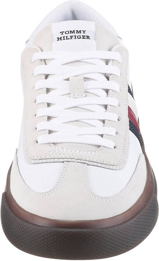 Tommy Hilfiger Sneakers TH CUPSET TERRACE vrijetijdsschoen halfschoen veterschoen met zijstrepen