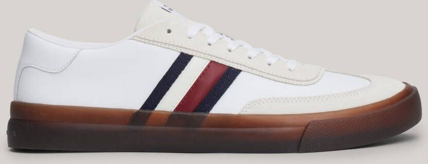 Tommy Hilfiger Sneakers TH CUPSET TERRACE vrijetijdsschoen halfschoen veterschoen met zijstrepen