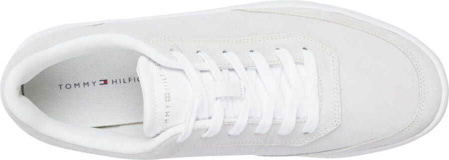 Tommy Hilfiger Sneakers ELEVATED CUPSOLE SUEDE met logo op de tong