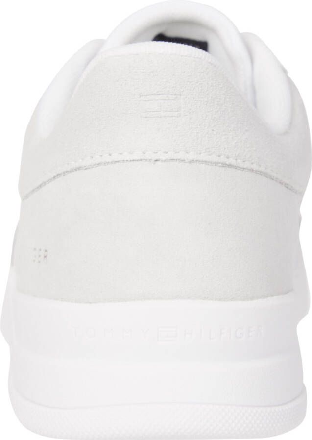 Tommy Hilfiger Sneakers ELEVATED CUPSOLE SUEDE met logo op de tong