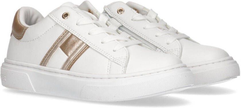 Tommy Hilfiger Sneakers FLAG LOW CUT LACE-UP SNEAKER met een ritssluiting