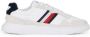 Tommy Hilfiger Sneakers met sleehak LIGHT CUPSOLE LTH MIX STRIPES vrijetijdsschoen lage schoen veterschoen met zijstrepen - Thumbnail 5