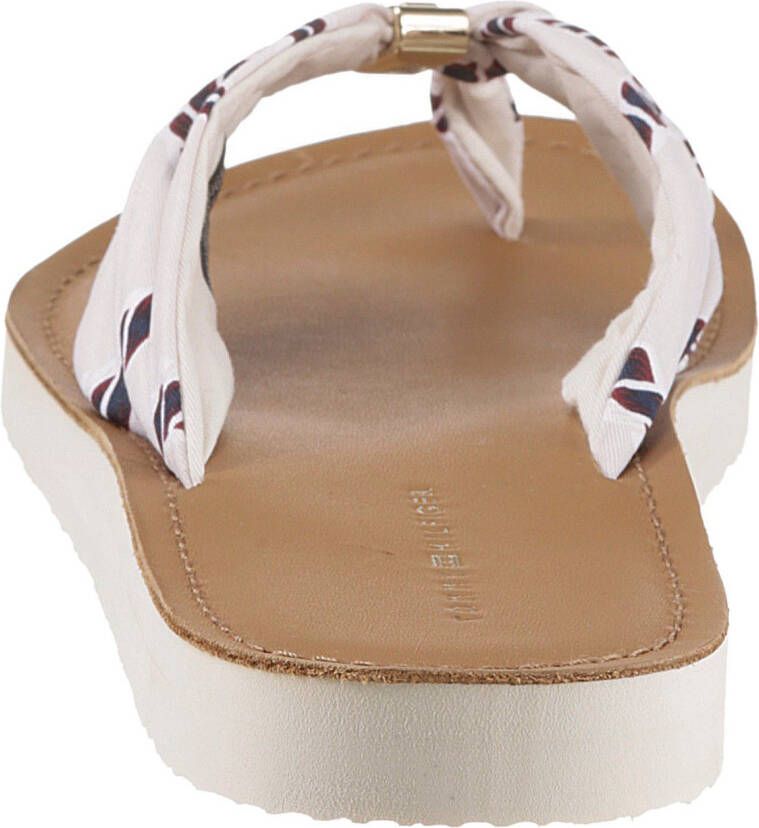 Tommy Hilfiger Teenslippers TH ELEVATED BEACH SANDAL PRINT