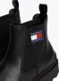 TOMMY JEANS Chelsea-boots TJM LEATHER CHELSEA BOOT hakken zakelijke mode instaplaarzen enkellaars breedte g - Thumbnail 10