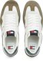 Tommy Hilfiger Retro Greenwich Leren Sneakers Beige Heren - Thumbnail 6