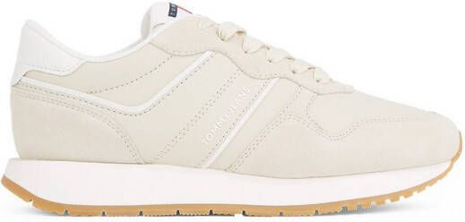 TOMMY JEANS Plateausneakers TJW EVA RETRO RUNNER vrijetijdsschoen lage schoen veterschoen met gepolsterde schacht