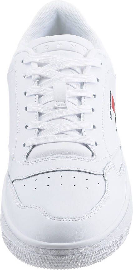 TOMMY JEANS Sneakers RETRO LEATHER met merklabel opzij