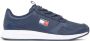 TOMMY JEANS Sneakers met sleehak FLEXI RUNNER vrijetijdsschoen halfschoen veterschoen met zijlogo-vlag - Thumbnail 8