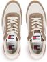 Tommy Jeans Bruine Sneakers Textiel Opgezet Logo Multicolor Dames - Thumbnail 8