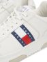 Tommy Hilfiger Witte polyester sneakers met veters contrastdetails print logo White Heren - Thumbnail 11