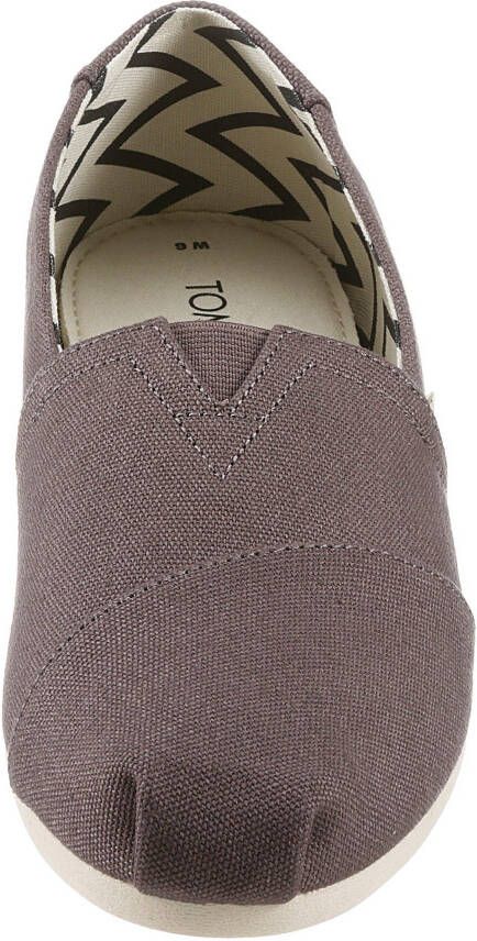 TOMS Espadrilles Alpargata met kleine stretchinzet