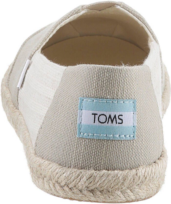 TOMS Espadrilles ALPARGATA ROPE zonder sluiting smal model