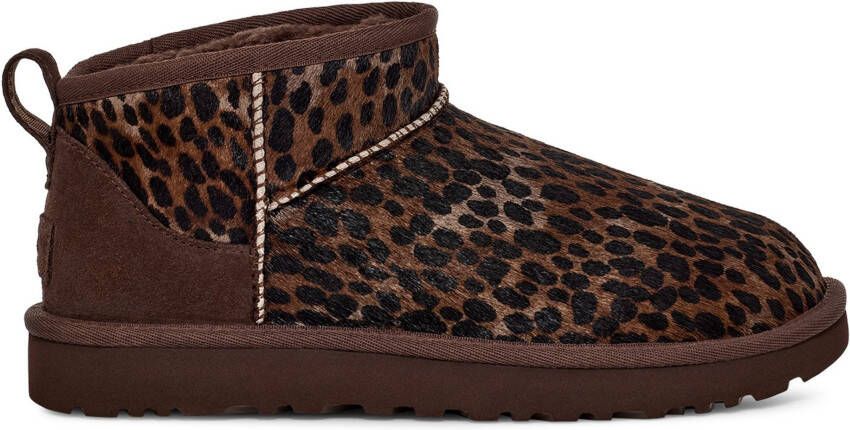 UGG Boots zonder sluiting CLASSIC ULTRA MINI CASPIAN Instaplaarzen snowboots winterschoen in leo-look