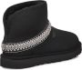 UGG Classic Mini Crescent 1158262-BLK Vrouwen Zwart Laarzen - Thumbnail 3