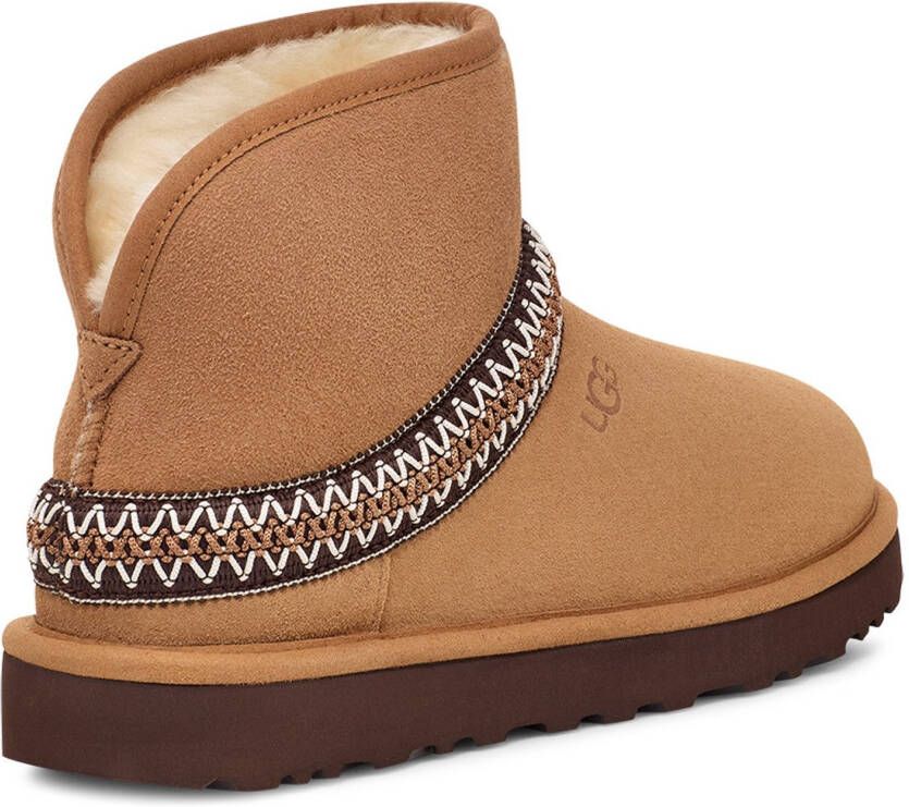 UGG Boots zonder sluiting CLASSIC MINI CRESCENT winterlaarzen snowboots met knusse binnenvoering