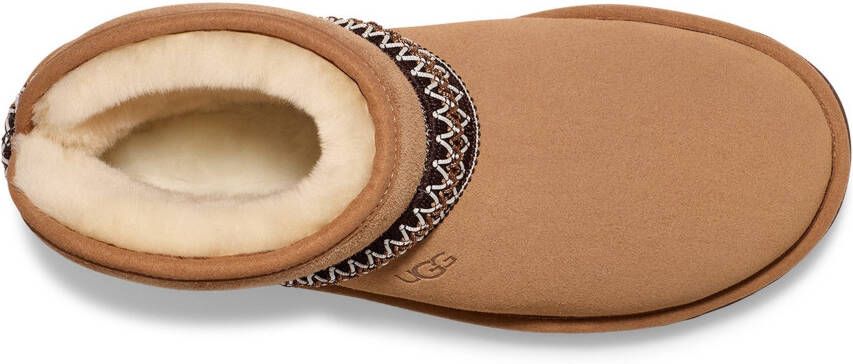 UGG Boots zonder sluiting CLASSIC MINI CRESCENT winterlaarzen snowboots met knusse binnenvoering