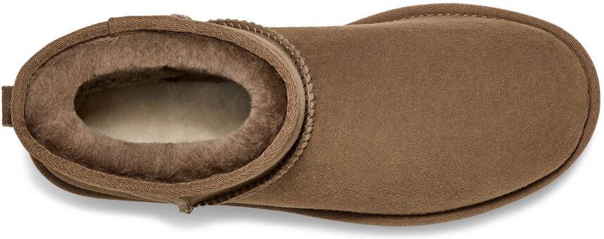 UGG Boots zonder sluiting Classic Mini instaplaars winterlaars boots met foam voetbed