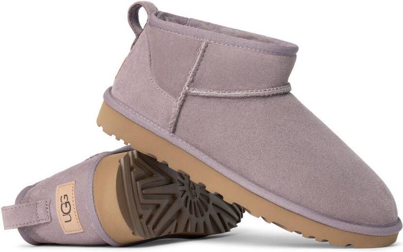 UGG Boots zonder sluiting Classic Ultra Mini comfortabele schoen vrijetijdsschoen met logopatch