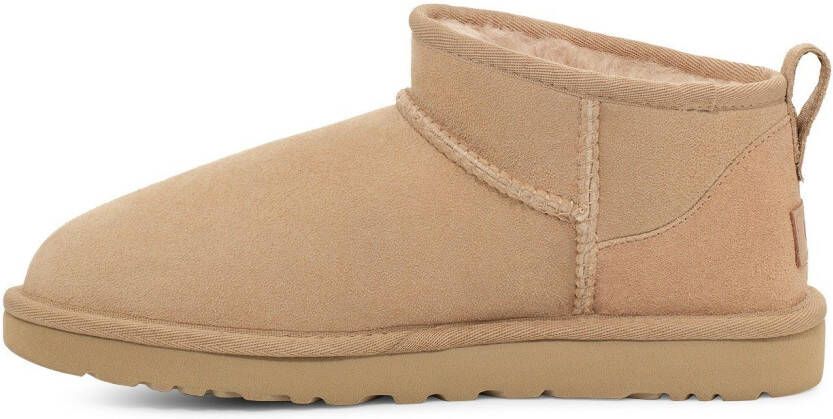 UGG Enkellaarsjes Dames Laarzen Damesschoenen Suède 1116109 Beige - Foto 9