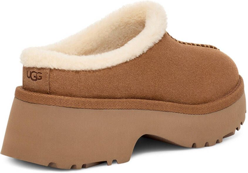 UGG Clogs NEW HEIGHTS COZY CLOG Mule flats pantoffel plateau schoen met gepolsterde voetbed