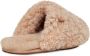 UGG Pantoffels Dames Sloffen Instappers Canvas Harde zool Dichte hiel 1133151 Zand - Thumbnail 14