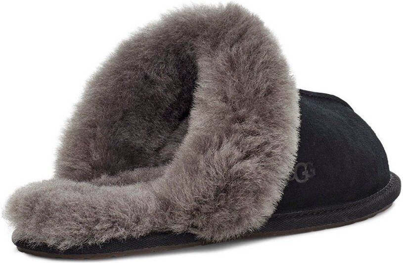 UGG Pantoffels Scuffette II Pantoffels klompen mules flats met bontkraag