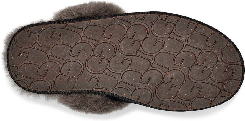 UGG Pantoffels Scuffette II Pantoffels klompen mules flats met bontkraag