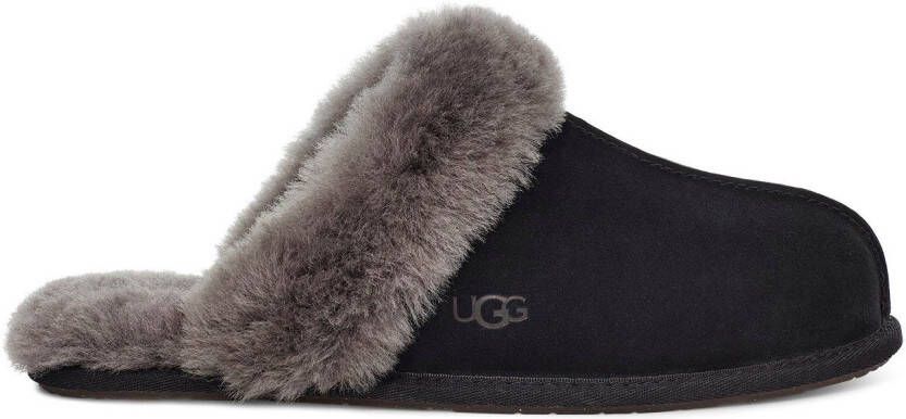 UGG Pantoffels Scuffette II Pantoffels klompen mules flats met bontkraag