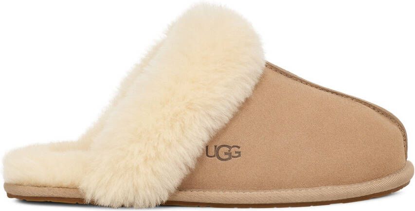 UGG Pantoffels Scuffette II Pantoffels klompen mules flats met bontkraag