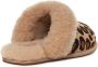 UGG Pantoffels Dames Sloffen Instappers Suède Leopardprint Harde zool Dichte hiel 1130886 Leopard - Thumbnail 4