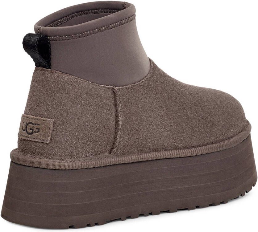 UGG Plateaulaarsjes CLASSIC MINI DIPPER Instaplaarzen winterlaarzen snowboots met plateausool