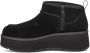 UGG Cityfunc Ultra Mini 1158193-BLK Vrouwen Zwart Laarzen - Thumbnail 4